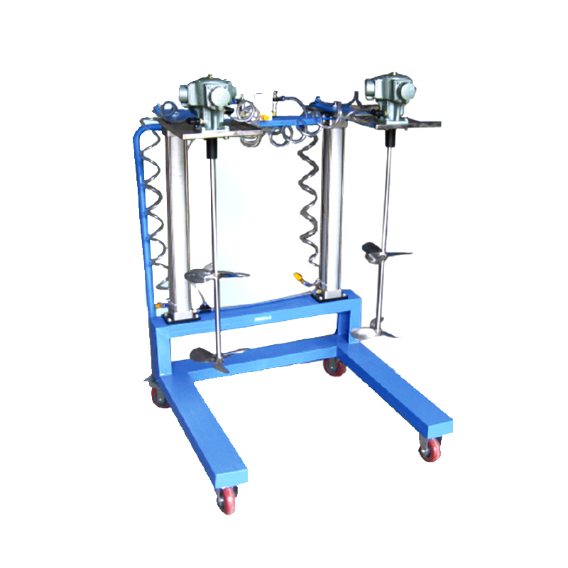 Misturador pneumático de carrinho duplo cilindro TC-U-ST Gaston
